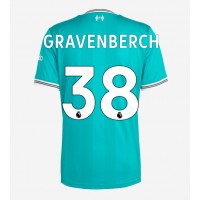 Camiseta Liverpool Ryan Gravenberch #38 Tercera Equipación Replica 2025-26 mangas cortas